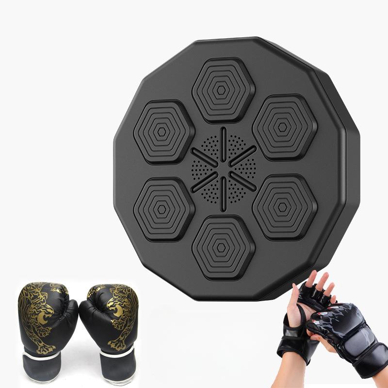 Cross-border Bluetooth Boxing Target Home Fitness Lighting Music Boxing Trainer Children Boxing Machine Boxing Wall Target