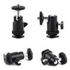 Universal Moblie Phone Clip Bracket Holder Mount 1/4 Screw Hot Shoe Pan Tilt Ball Head DSLR Camera Bracket for iPhone Samsung