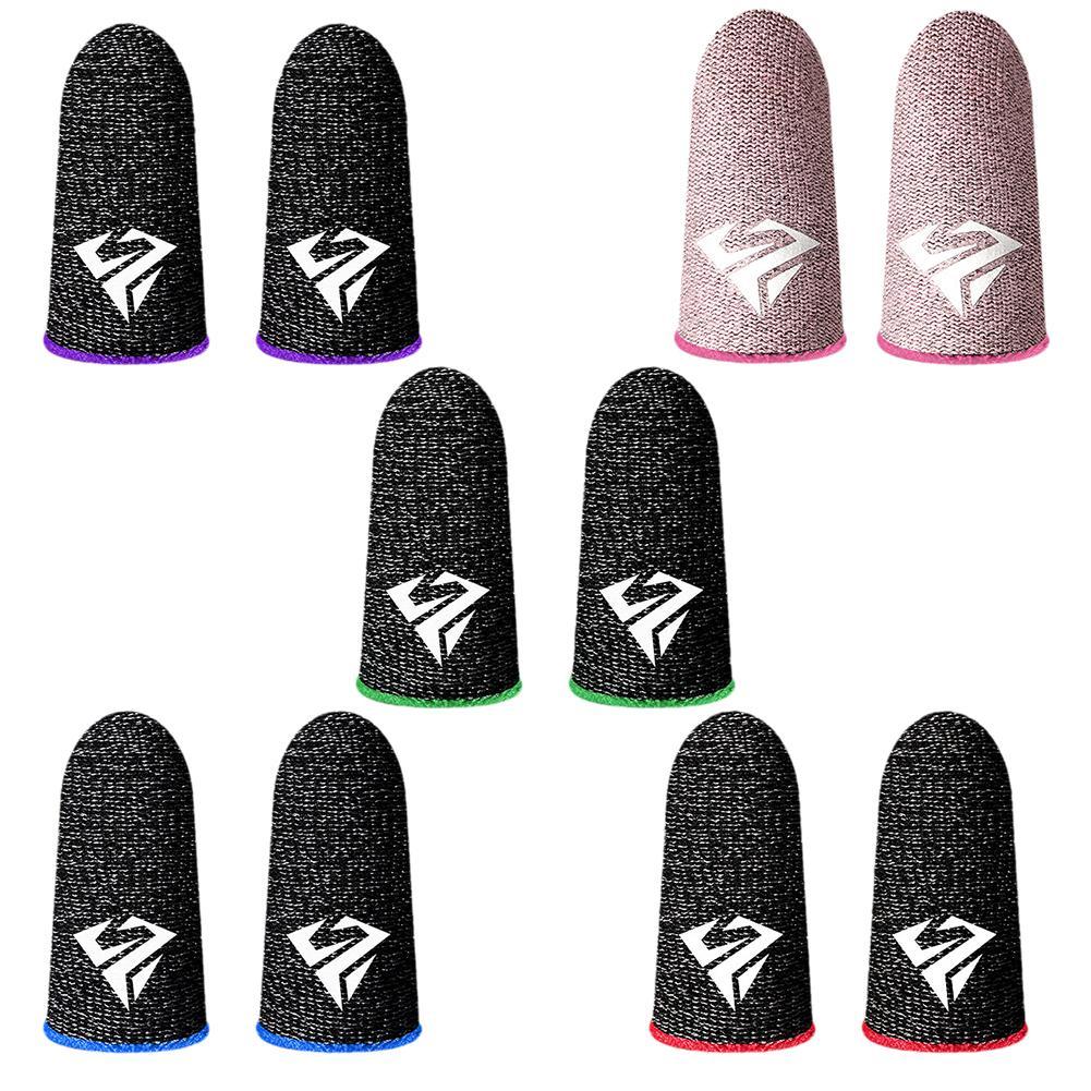 Mobile Game Fingertip Gloves For PUBG Gamer Sweatproof Anti-slip Touch Screen Finger Sleeve Breathable Gaming Finger Cover