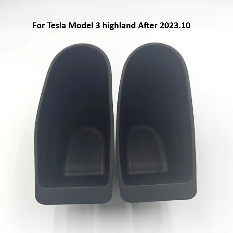 

Trash Can for Tesla Model Y Juniper/Model 3 2025 Storage Buckets Driver Passenger Doors Organization Storage Box Car Accessories