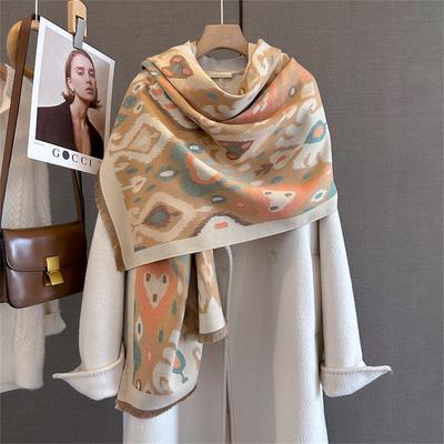 Luxus Winter Schal Damen Kaschmir Warm Pashmina Schal Damen Schals Wickel Dick Weich Bufanda Poncho Schals Stola