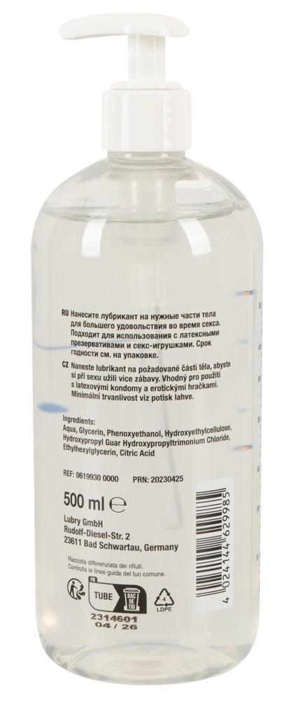 Just Glide - Moisturizing Water-Based Lubricant 500 Ml