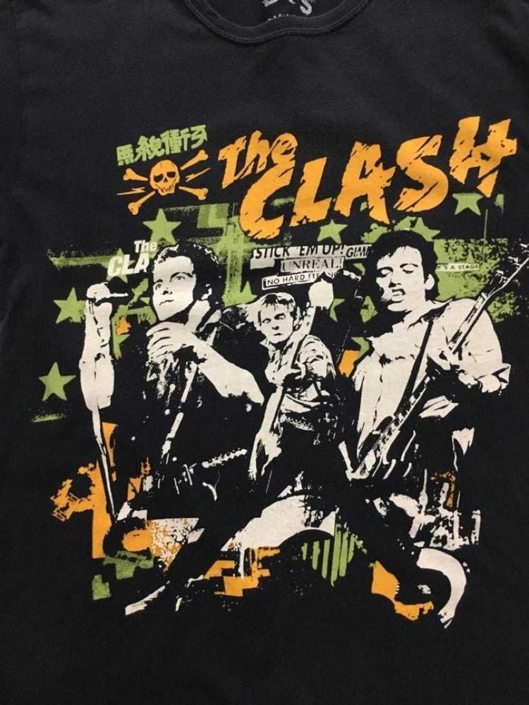 Tour The Clash TShirt Unisex Cotton Short Sleevee S To 4XL Unisex T-Shirt XXXL