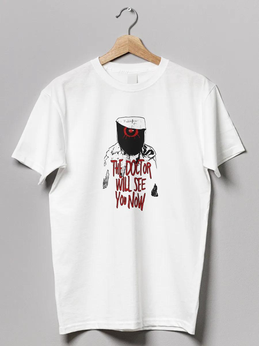 Punisher themed print T-shirt 2XL
