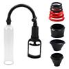 Meeters Penis Suction Type Manual Control Penis Suction Vacuum Suction Includes 6 Different Inner Diameter Penis Rings Pump, Device, Pump, Pump,