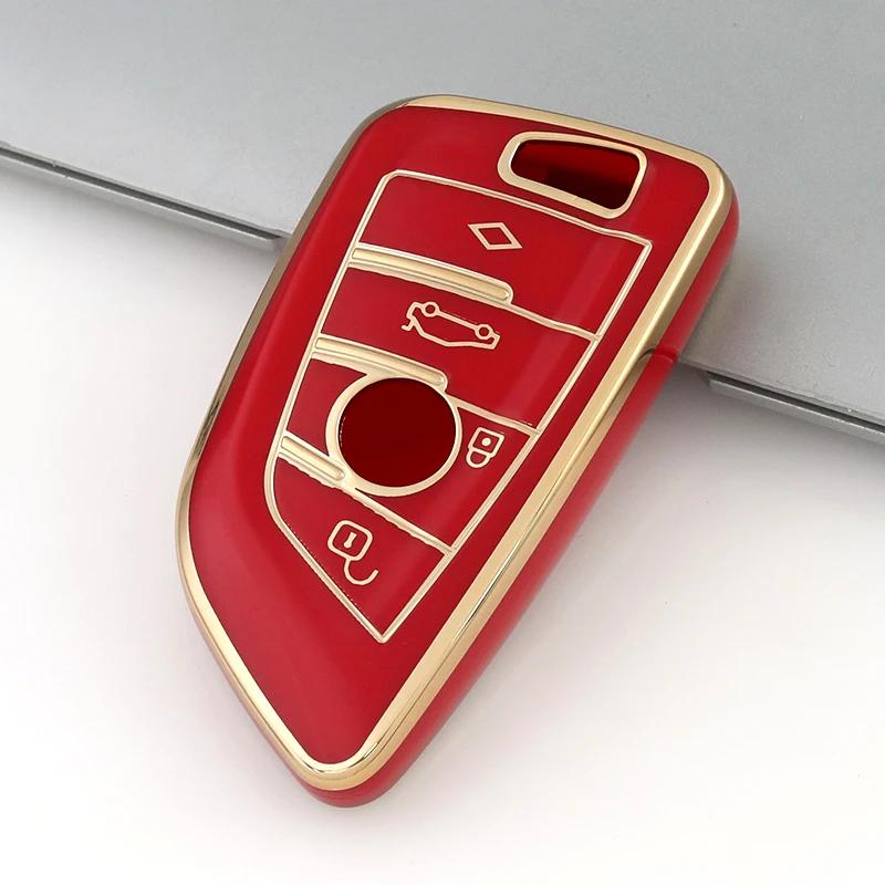 

Auto TPU Car Key Case Cover Shell Fob Holder Protector for BMW X1 X3 X5 X6 Series 1 2 5 7 F15 F16 E53 E70 E39 F10 F30 G30