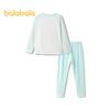 Balabala Girls' Chiikawa Cartoon Long-Sleeve Base Layer Set