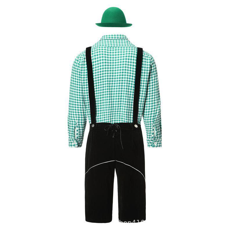 2025 Oktoberfest Men's Traditional German Beer Outfit - Two Colors