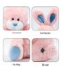 Adorable Pudding Rabbit Plush Toy - White Rabbit Comfort Doll & Sleep Companion Gift for Girls
