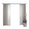 Big Belly Hemp Thickened Screen Curtain Window Screen Living Room Bedroom Study Balcony Simple Plain Color Finished Product Processing