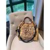 Summer embroidery ballchain eco-friendly bag ballchain shopping bag shoulder bag canvas tote bag