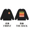 American Trendy Brand Casablanca Crew Neck Sweater Hoodie Men's Couple Ins Autumn and Winter Thickened Long-sleeved Women's T
