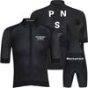 Men Women Cycling Jersey Bib Shorts Set Breathable Bike Riding Outfit Milk Silk Fabric