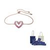Swarovski Una Faux Crystal Bracelets Womens Pink