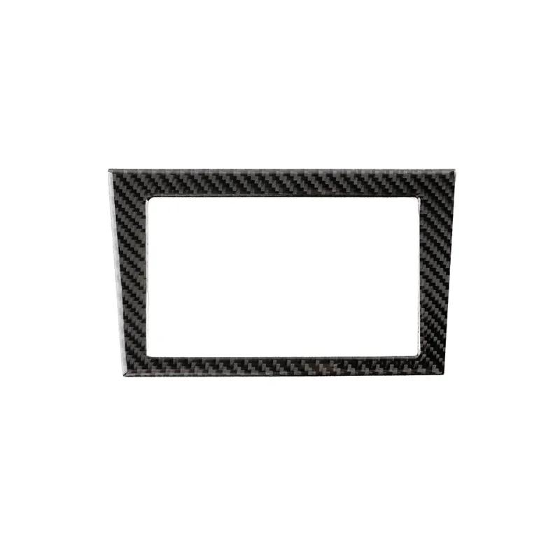 Fit For Infiniti Q50 Q60 2014-2019 Car Accessories Carbon Fiber Car Navigation Panel Interior Protection Decorative Stickers