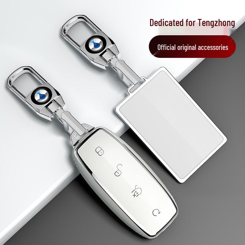 Denza D9 Car Key Case – Transparent Smart Card Holder for Men & Women