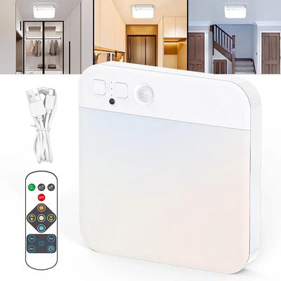 Ceiling LED Light Human Motion Sensor 3 Light Color Stepless Dimming Stairs Corridor Bedroom Home Decor Ceiling Lamp Night Light