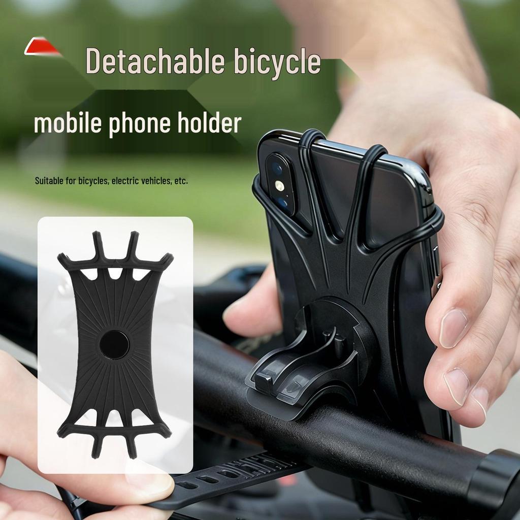 Silicone Bike Phone Holder & Handlebar Mount