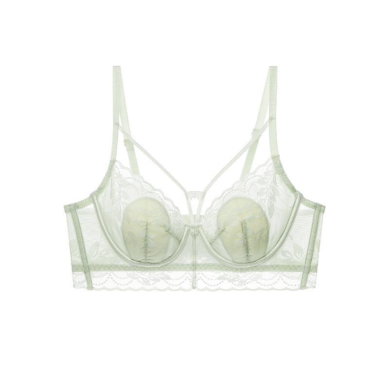 La Nuova Biancheria Intima 3D Soft Support Sexy Pizzo Raccoglie il Seno Schiena a U