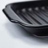 Banko Ware (Banko Ware) Saji Pottery Grill Plate with Handle, Black