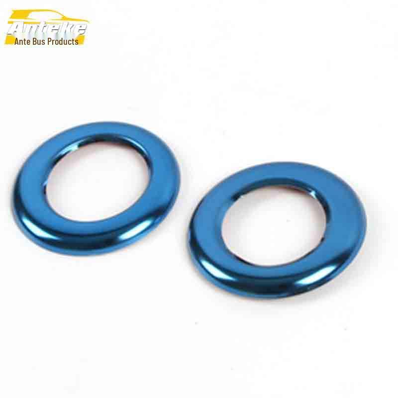Verano Headrest Button Decorative Ring & Seat Back Adjustment Sticker Accessories