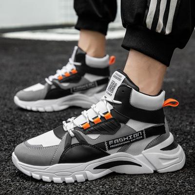 2024 neue Herbst High Top Laufschuhe Atmungsaktive Outdoor Herren Trend Schuhe Koreanische Version Casual Herren Schuhe