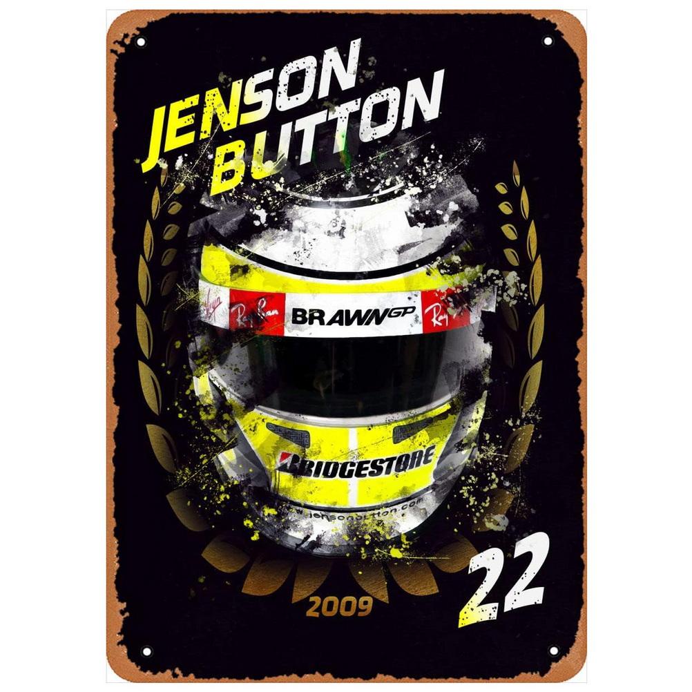 Monaca Grand Prix Car Racing Metal Tin Signs Posters Plate Wall Decor for Bars Game Room Man Cave Cafe Club Retro Posters Plaque