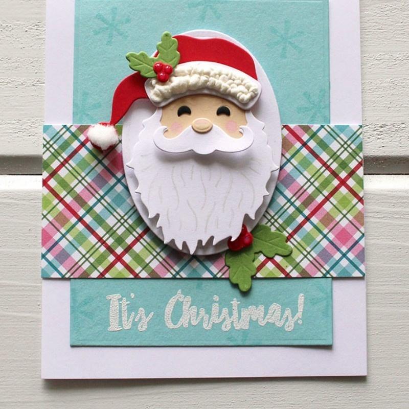 Christmas Santa Claus Metal Cutting Dies Stencils For DIY Scrapbook Decor Handmade Card Making Embossing Mold Craft Die Cutting Template