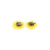 Bohemian Style Sunflower Hairpin Cloth Girl Hair Clip Cute Simulation Flower Hair Clip  Beach