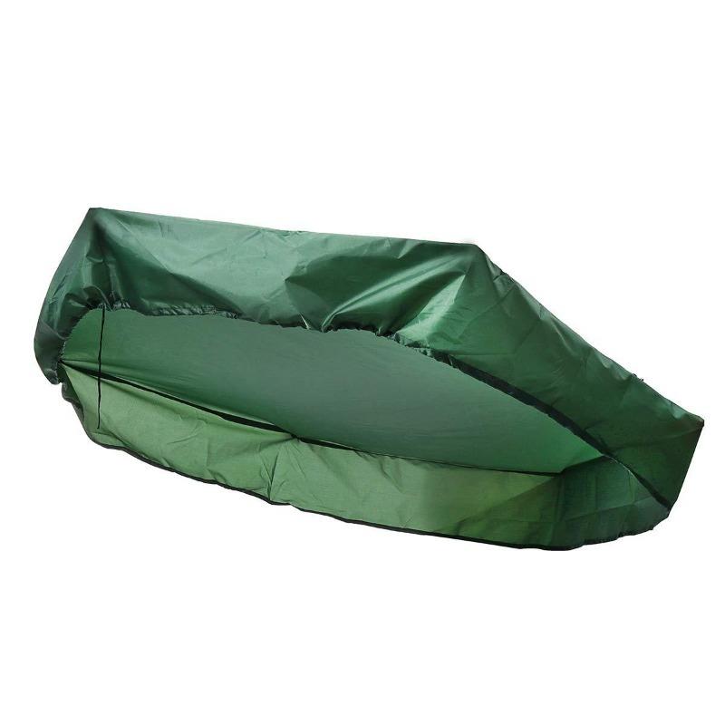 Green Sandbox Cover Sand Pit Waterproof Oxford Cloth Dust Cover Dustproof Protection with Drawstring Garden Sandpit Cover 140x110x20cm зелёный