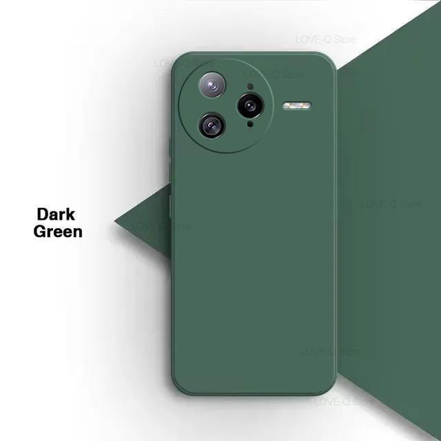 

Для Poco F7 Ultra F7 Pro Чехол Жидкий Силикон Мягкий Чехол Для Xiaomi Poco F7 F 7 Ultra Pro F7Ultra PocoF7 Ultra Чехлы для телефонов For Poco F7 Pro темно-зеленого