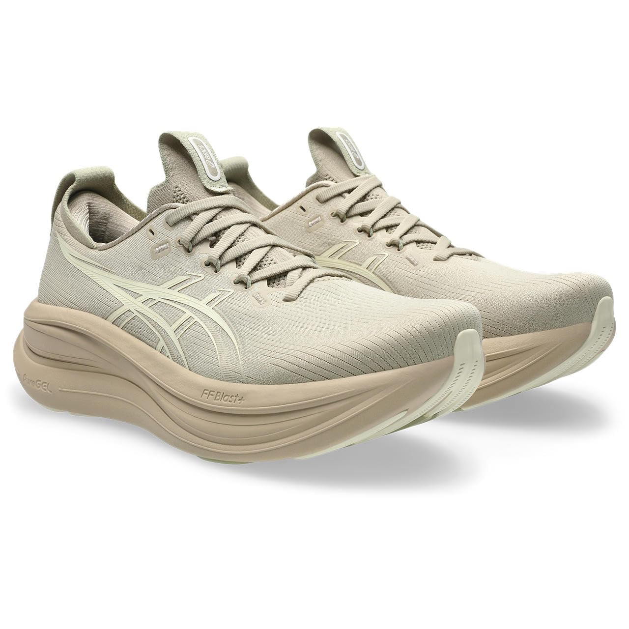 [ASICS] Running Shoes GEL-NIMBUS 28 1011C127 Men s 021 (Feather Grey/Cream) 24.5 cm 2E