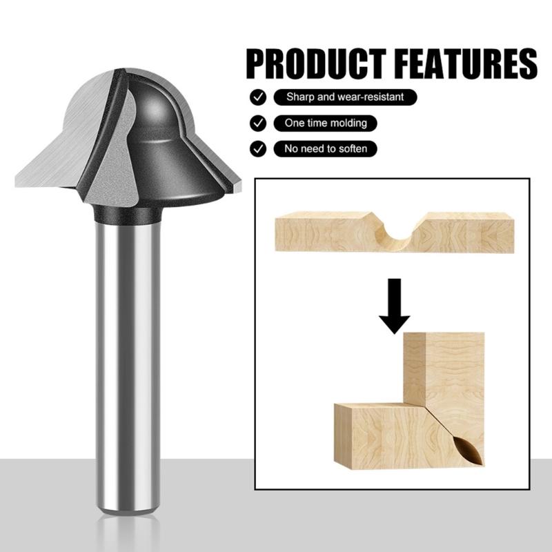 High Accuracy 90 Degree Angle V Shape Woodworking Router Bit For Density Board Laminated Panel And DIY Projects Solid Carbon Construction