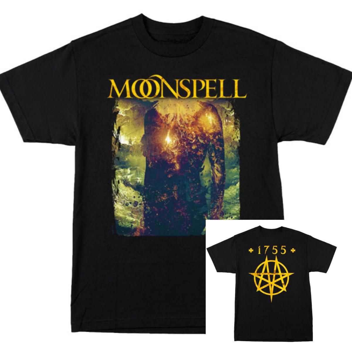 Moonspell 1755 Band T-Shirt 100% Cotton Graphic Tee Men Women Summer Streetwear Top S разноцветный