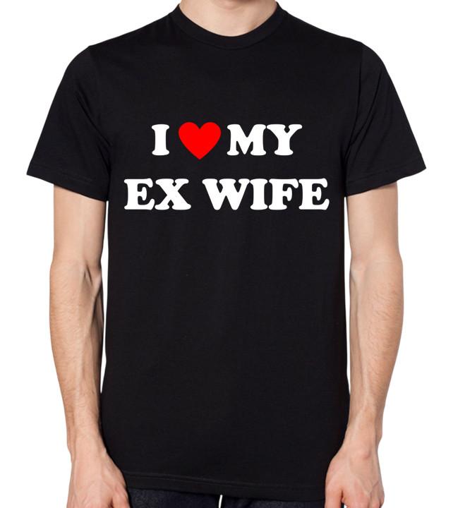 

I Love My Ex Wife T-Shirt S разноцветный
