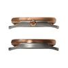 MASTER WORKS Quattro 003 MW06SRS-ECDBO8 Men's Watch, Made In Japan, Quartz Movement, 39mm, Leather Strap