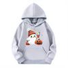 Women's Hooded Gradient Printed Long Sleeved Sweatshirt Loose Women's Sweatshirt  Sweatshirt