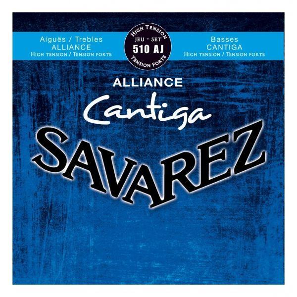 Jeu de Cordes pour guitare classique - SAVAREZ - 510AJ - Alliance Cantiga - Tension forte