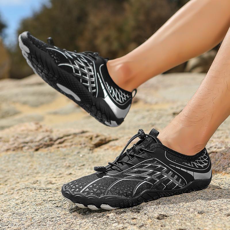 Unisex Outdoor Wasserschuhe Atmungsaktive Barfuß Fünf-Zehen Strandschuhe Fitness Wanderschuhe Paare Trekkingschuhe Yoga Schuhe