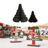 2 Pieces Paper Christmas Tree Ornament Decoration Festival Gift Collectible Aesthetic