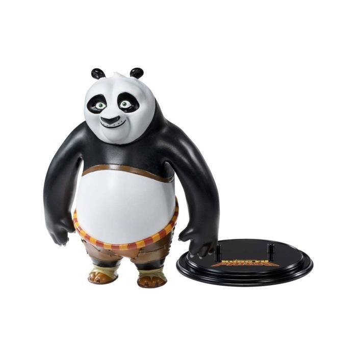 Noble Collection - Kung Fu Panda - Figurine Flexible Bendyfigs Po Ping 15 Cm
