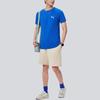 PUMA EVOSTRIPE T Shirts Unisex Blue Glaze 17 Crew Neck Moderate 690664-17