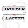 Chevrolet Daewoo LACETTI Trunk Lid TRACKER Lettering Sticker