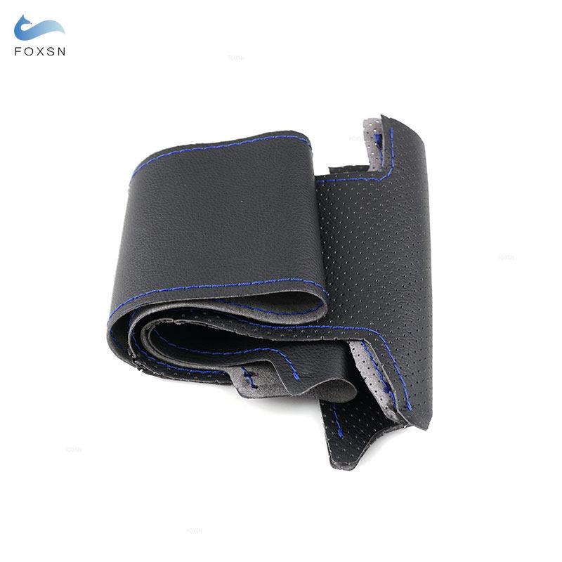 Car Accessories Steering Wheel Cover Leather Trim For Mini R56 R57 Hatchback Clubman Clubvan Convertible Coupe Roadster 3-Spoke