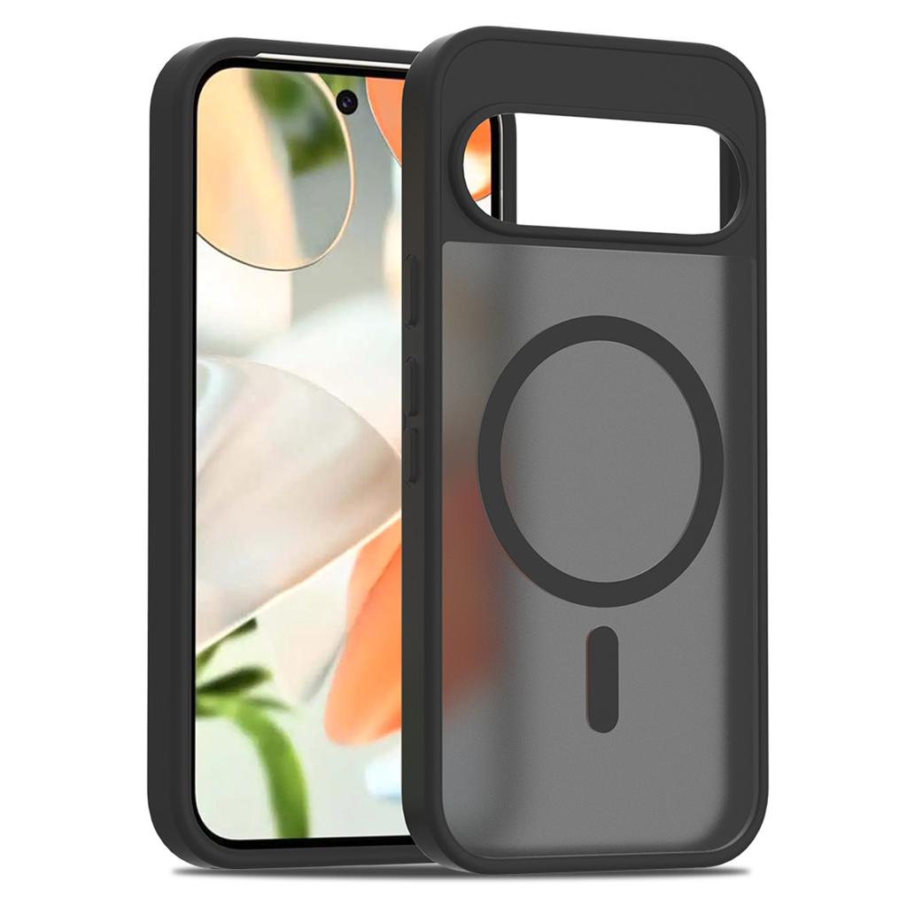 Husă pentru Google Pixel 9/9 Pro Compatibilă cu MagSafe Cadru TPU Spate Acrilic Husă Telefon Skin Tactil