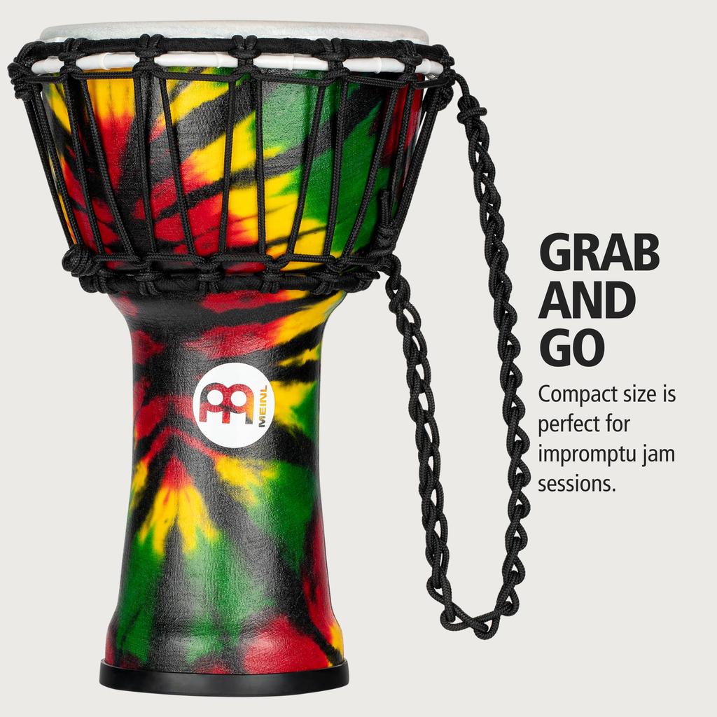 MEINL Percussion Jr. Djembe 7" JRD-TD/Tie Dye [Domestic Genuine Product]