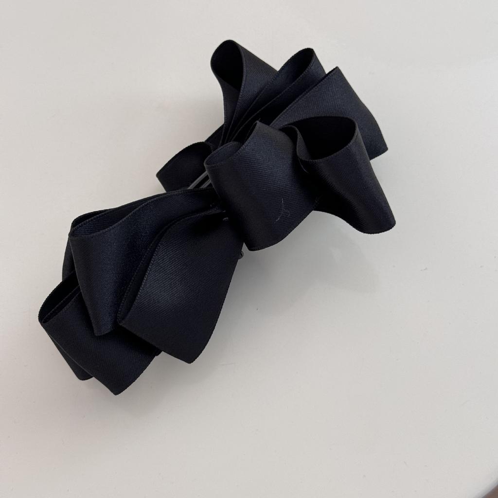 Schleife, Bananenklemme, Damen-Haarklammer, Pferdeschwanzklemme, Vertikale Klemme, Haaraccessoire, Haarnadel, Haaraccessoire