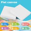 10 Pcs Oil Painting Board No Oil Leakage Triple Primed Wooden Mini Primer Stretch Canvas for Oil Watercolor Acrylic Art Supplies Art Primed Canvas