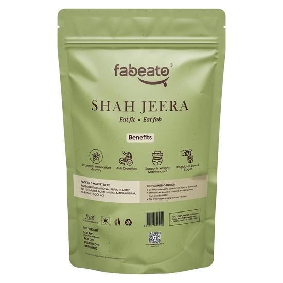 Fabeato Naturlig Premium Färsk Svart Kummin för Indisk Matlagning 200 gram| Kumminfrön | Afghansk Spiskummin| Kunglig Spiskummin| Biriyani Spiskummin