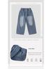 Zootopia Judy Autumn/Winter Girls' Two-Piece Set: Stylish Hoodie and Jeans for Trendy Medium To Older Children.